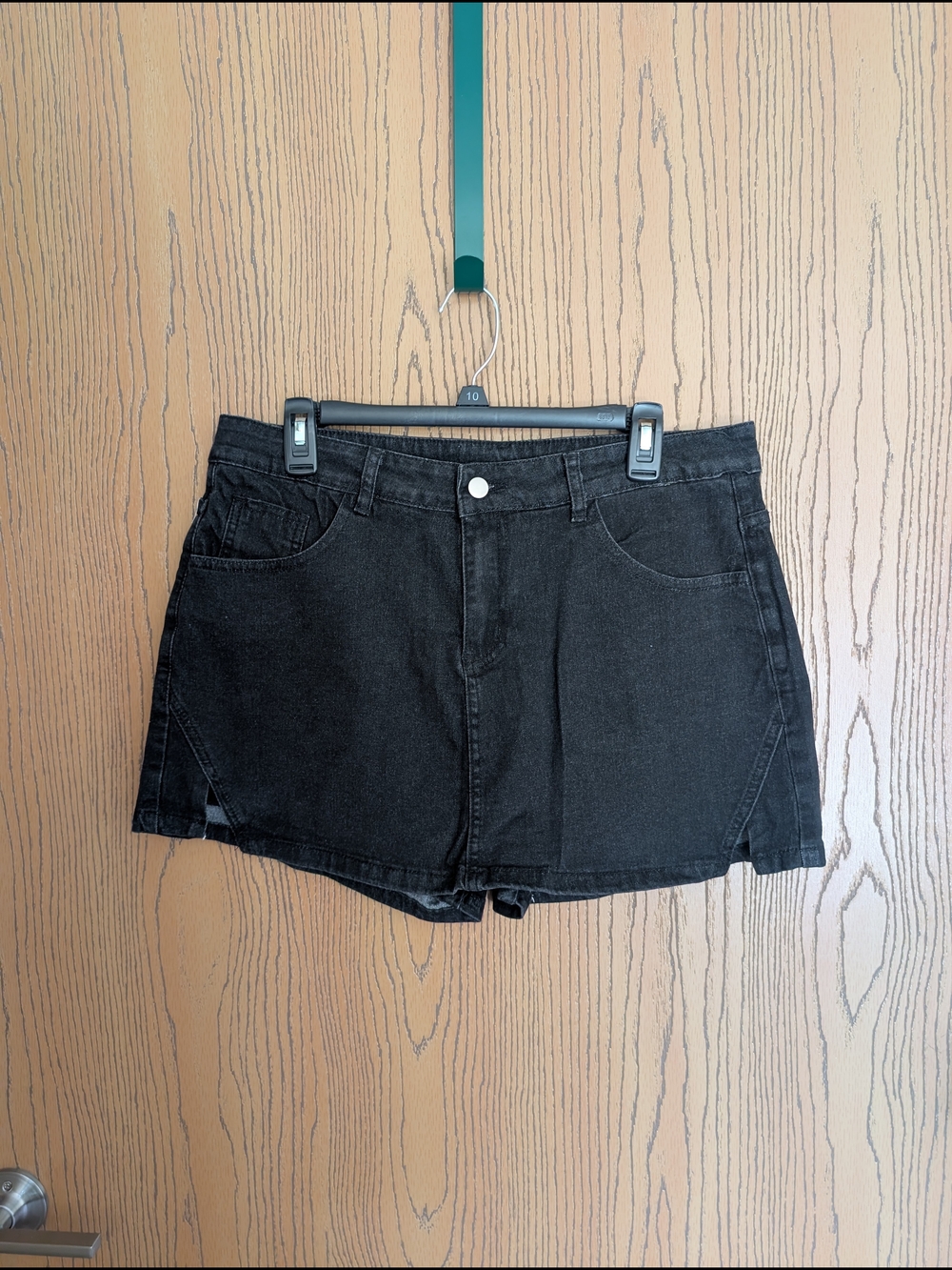Black Denim Women’s Skort
